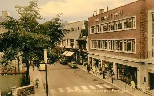 Wales Pontypool Commercial street