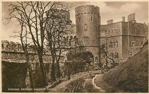 England Windsor Castle Norman Gateway