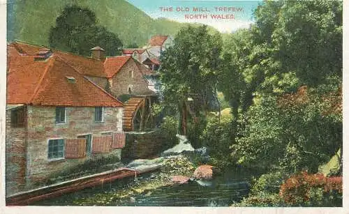 Wales Trefriw North Wales - the Old Mill