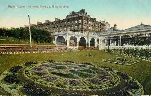 England Bridlington Floral Clock Princess Parade