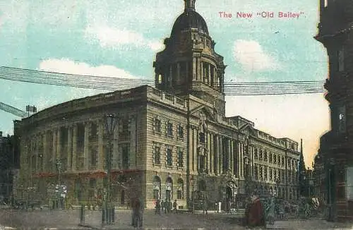 England London New "Old Bailey"