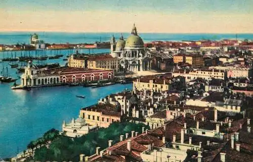 Italy Venezia Canal Grande vista aerea