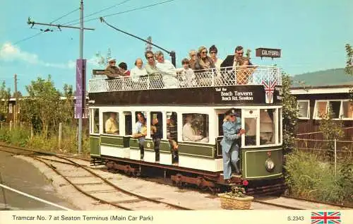 England Seaton  Terminus Tramcar no. 7