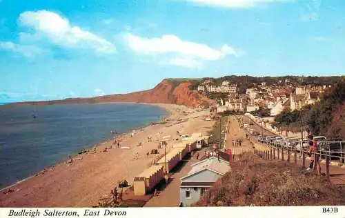 England Budleigh Salerton, East Devon beach view