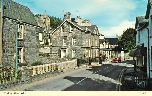 Wales Trefriw, Gwynedd typical architecture style