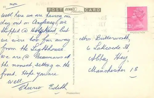 Wales Holy Head South Stack lighthouse