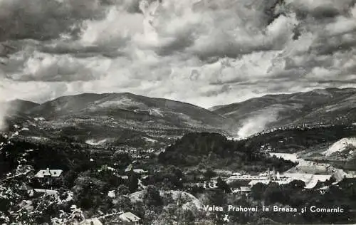 Romania Valea Prahovei la Breaza si Comarnic vedere panoramica