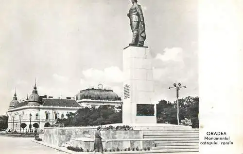 Romania Monumentul ostasului roman vedere din Oradea