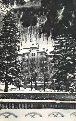 Romania Hotelul "Cerna" vedere din Baile Herculane