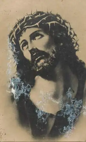 Jesus Christ with crown of thorns