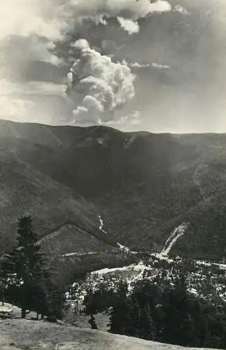 Romania Sinaia vedere de la Cota 1400