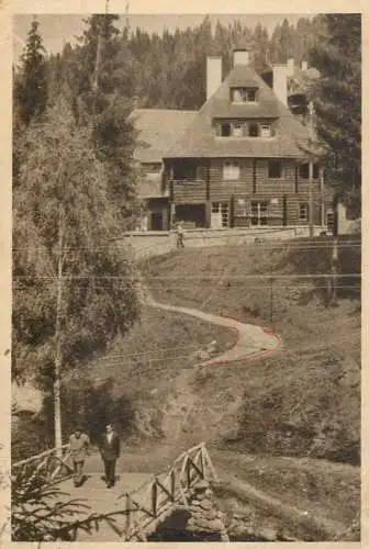 Romania Lacul Rosu (Ghilcos) Casa de odihna