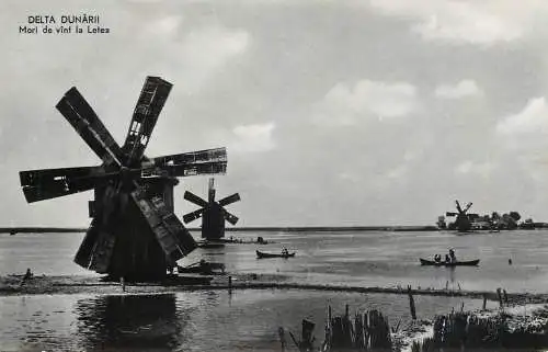 Romania Delta Dunarii Morile de vant Letea