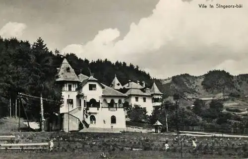 Romania Vile vedere din Sangeorz-Bai