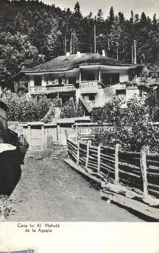 Romania Agapia Casa lui Al. Vlahuta