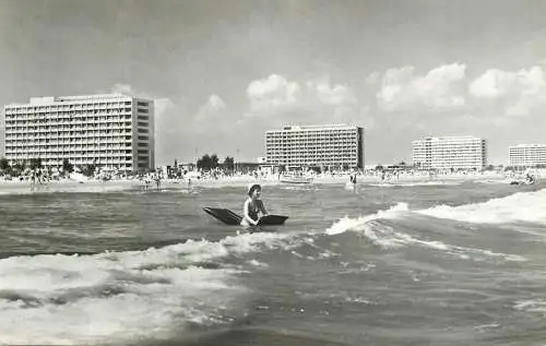 Romania Mamaia vedere de pe litoral