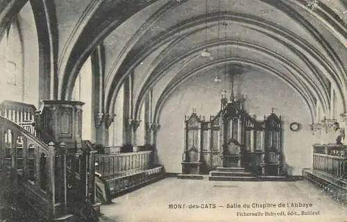 France Mont-des-Cats Salle du Chapitre de l'Abbaye