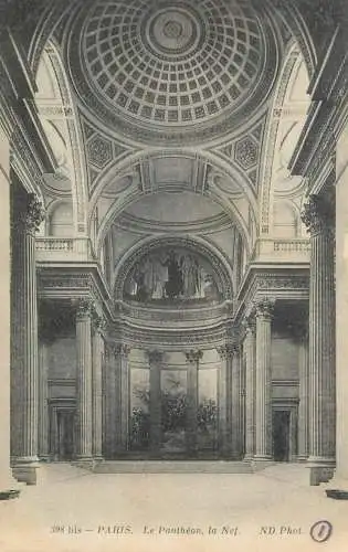 France Paris Le Pantheon - La Nef