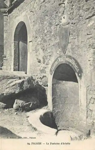 France Falaise Fontaine d'Arlette