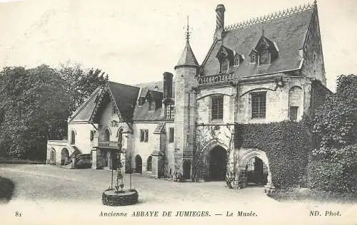 France Ancienne Abbaye de Jumieges Le Musee
