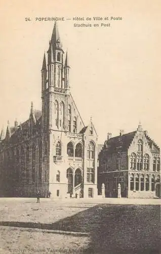 Belgium Poperinge Hotel de Ville et Poste