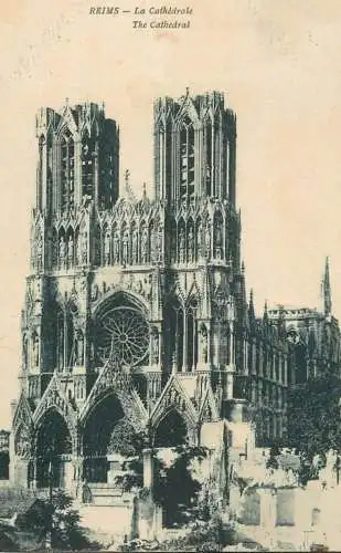France Reims Cathedrale