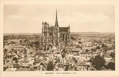 France Amiens vue generale