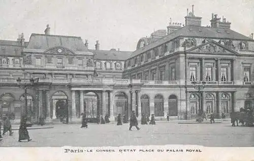 France Paris Place du Palais Royal Le Conseil d'Etat