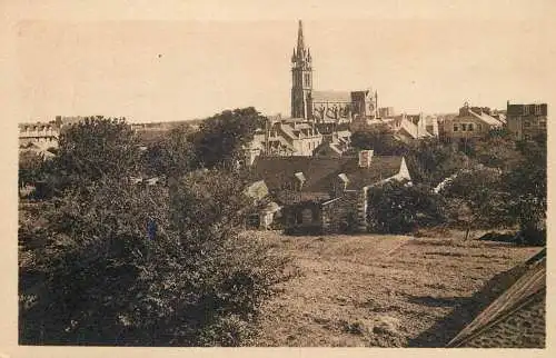France Pleneuf vue generale vers l'eglise