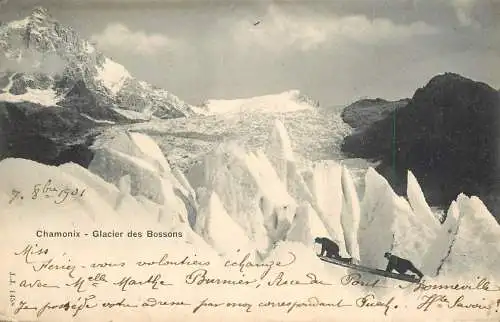 France Chamonix Glacier des Bossons