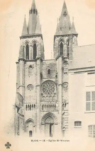 France Blois Eglise St Nicolas