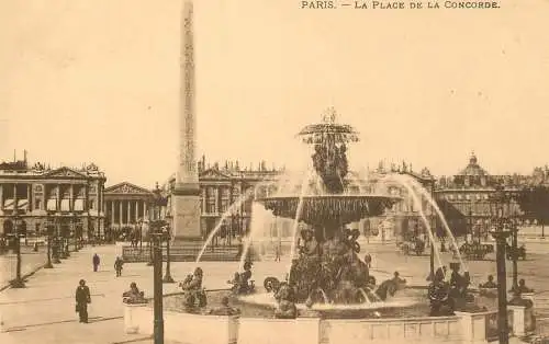 France Paris La Place de la Concorde