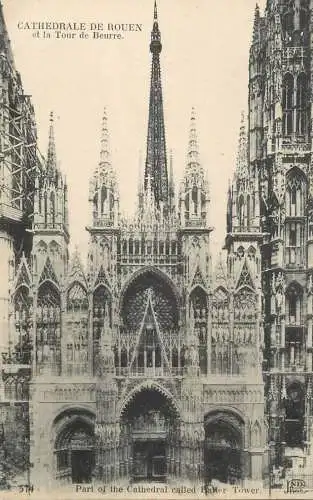 France Rouen Cathedrale & Tour de Beurre