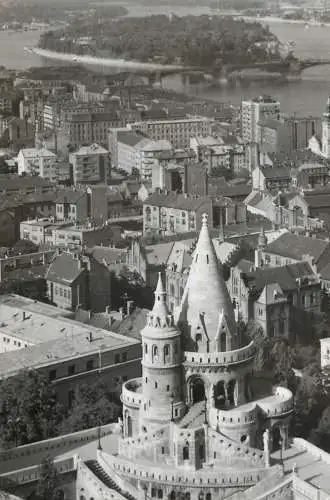 Hungary Budapest general view with Fishermen's Bastion