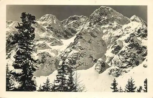 Poland Tatra mountains winter scenery