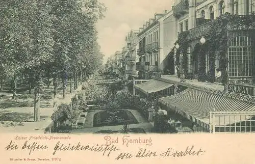 Germany Bad Homburg Kaiser Friedrich-Promenade