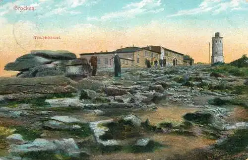 Germany Brocken Teufelskanzel