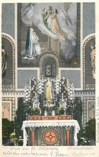 Netherlands Gruss vom St Odilienberg Thranenkapelle Inneres