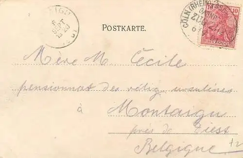 Germany Bacharach Gruss v. Rhein