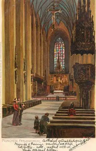 Germany Munchen Frauenkirche Inneres