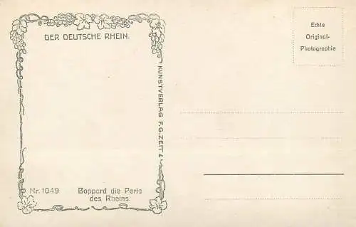 Germany Boppard Rheine panorama