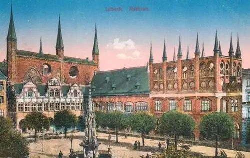 Germany Lubeck Rathaus
