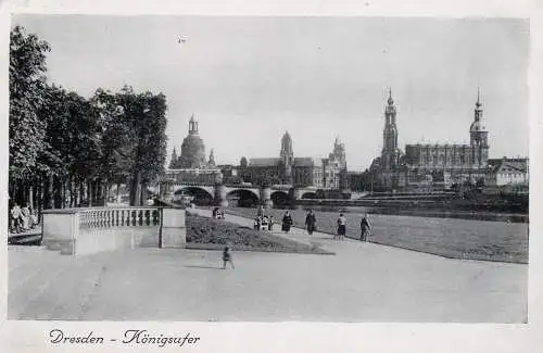 Germany Dresden Konigsufer