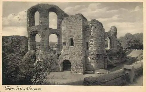 Germany Trier Kaiserthermen Ruine