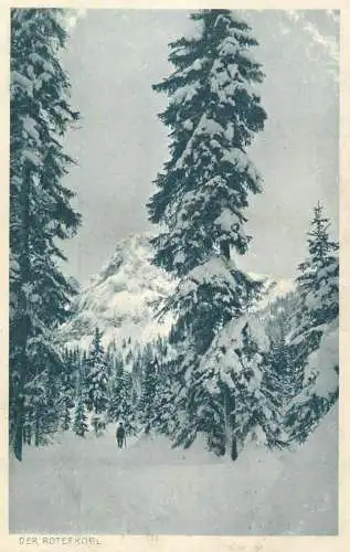 Austria Der Roterkogel picturesque natural landscape winter scenery