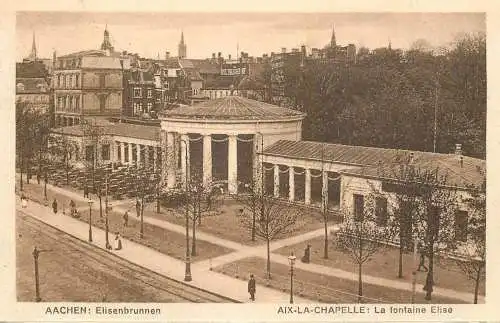 Germany Aachen Elisenbrunnen Aix-la-Chapelle postcard