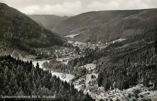 Germany Hofen am Enz bei Wildbad panoramic view