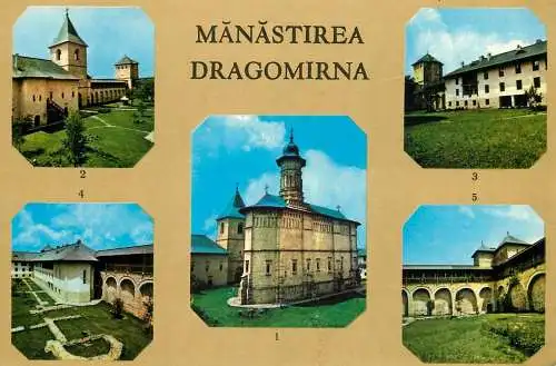 Romania Manastirea Dragomirna