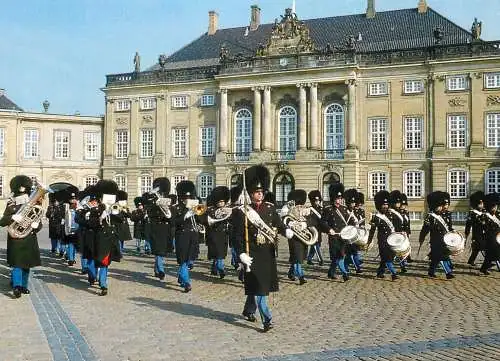 Denmark Copenhagen Amelienborg band formation