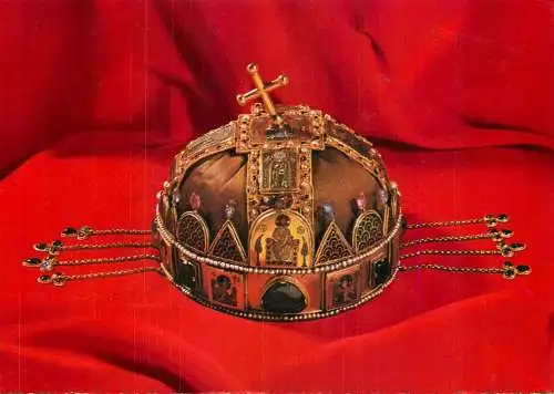Fine arts Hungary royal crown and jewels